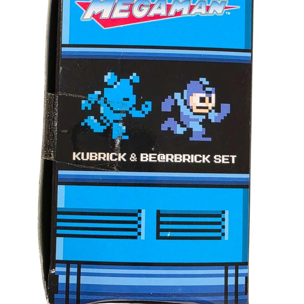 Medicom Toy Mega Man Kubrick &‎ Be@rbrick Set Action Figure Collectible New